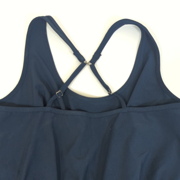 Abercrombie & Fitch Traveler Jumpsuit In Navy S Convertible Straps In Back - Picture 11 of 16
